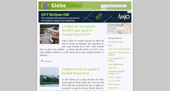 Desktop Screenshot of globofutbol.com